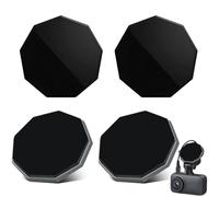 FiTspi 4 dischi adesivi in metallo di ricambio per supporto magnetico Garmin Dash Cam, cuscinetti adesivi resistenti compatibili con Garmin Mini 2/Mini 3/45/46/47/55/56/57/65W/66W/67W/Tandem/Speak