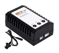 FiTspi Caricabatterie B3, 3 indicatori LED, bilanciamento per batteria al litio, caricatore rapido per bilanciamento batteria RC (100-240 V) per batteria LiPo 2S 3S 7.4V 11.1V