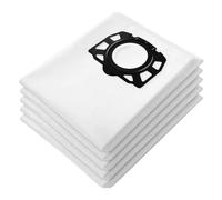 FiTspi Confezione da 5 sacchetti per aspirapolvere Karcher WD4 WD5 WD6 WD5P WD6P MV4 MV5 MV6, kit di ricambio per aspirapolvere Wet & Dry 2.863-006.0