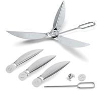 FiTspi Kit di pulizia One Touch per barbecue a sfera Weber 55,9 cm 90992 3618 7443