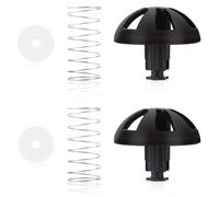 FiTspi Set di 2 tappi a molla per macchina da caffè, ricambi per macchine da caffè Mr. Coffee Parts 185774-000-000,112435-000-000, 112435000000, 112435 000 000