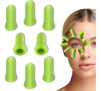 FiTspi Set di 8 coppette in silicone per viso e occhi, massaggiatori anticellulite, per rimuovere la fatica, kit per viso, collo, schiena, occhi, massaggi sottovuoto, anti cellulite, massaggiatore