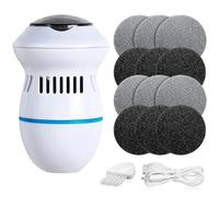 FiTspi Smerigliatrice elettrica per piedi regolabile lima per piedi rimozione della pelle morta USB elettronico sottovuoto adsorbimento smerigliatrice per piedi per raspe pedicure strumenti per la