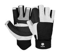 FitsT4 Sports Guanti da vela con dita a 3/4 e impugnatura, ideali per vela, yachting, pagaia, kayak, pesca, gommoni, sport acquatici, per uomini e donne