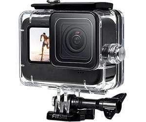 FitStill 60M/196FT Custodia Impermeabile per Gopro Hero12 /Hero11 /Hero10 /Hero 9 Nera, Custodia Protettiva per Immersione Subacquea con Accessori di Montaggio per Go Pro Hero 12/11/10/9