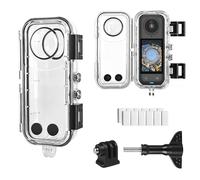 FitStill Custodia impermeabile per Insta 360 X5 impermeabile 40M HD Optical Glass Lens X5 custodia subacquea protezione completa compressione X5 accessori X5