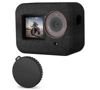 FiTSTILL Custodia protettiva antivento e riduzione del rumore per DJI Osmo Action 5 Pro/Action 4 / Action 3 Spugna Parabrezza Copertura di riduzione del rumore dji action 5 pro /4/3 Accessori