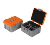 FiTSTILL Custodia rigida protettiva impermeabile portatile compatibile con DJI Osmo Action 5 Pro/Action 4/Action 3, Go Pro Hero 13/12/11/10/9/8 nero e altri accessori per action camera