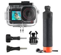 FitStill Custodia subacquea impermeabile da 50 m e manico galleggiante, adatta per DJI osmo Action 5pro/Action 4/Action 3 accessori per set da immersione
