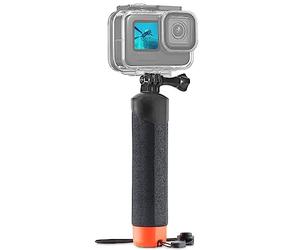 FitStill - Impugnatura monopiede galleggiante e impermeabile per Go Pro Hero 12/11/10/9/8/7/6/5/4/3, Session, DJI Osmo e altre fotocamere d'azione. Per snorkeling, immersioni, selfie subacquei