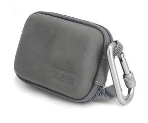 FiTSTILL Mini custodia da trasporto per Go Pro Hero 12/11/10/9/8/7/(2018)/6/5 nera, custodia rigida da viaggio per DJI Osmo Action 2, AKASO, Campark, YI Action Camera e altro ancora, Custodia in