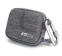 FiTSTILL Mini custodia da trasporto per Go Pro Hero 12/11/10/9/8/7/(2018)/6/5 nero, custodia rigida da viaggio per DJI Osmo Action 2, AKASO, Campark, YI Action Camera e altro