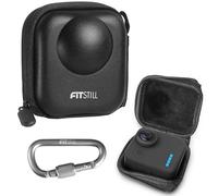 FiTSTILL Mini custodia nera per Go Pro Max 2/Max 2025/Max (2019), impermeabile e resistente agli urti, per il fissaggio diretto di selfie stick e treppiedi, Go Pro Max 2 Zub