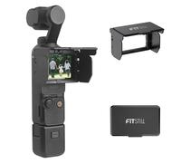FitStill Screen Mini Blackout Custodia per DJI Osmo Pocket 3, antiriflesso Pocket 3, protezione schermo girevole, adatta al tuo corpo