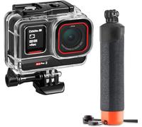 FitStill Set da immersione per Insta 360 ace pro 2/ace Pro, 50 m/164 FT custodia impermeabile + maniglia di galleggiamento, per fotografia subacquea ace pro 2 accessori