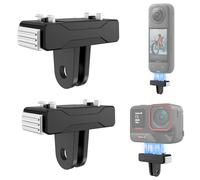 FiTSTILL Supporto magnetico a sgancio rapido, confezione da 2 pezzi per Insta 360 X5/Insta 360 Ace Pro 2, supporto a sgancio rapido in metallo X5 accessori