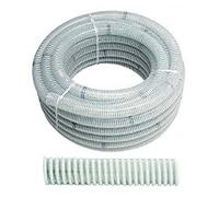 Tubo spiralato in PVC per uso alimentare 25MT - Diametro 40mm interno