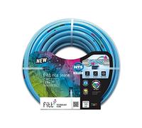 FITT NTS Jeans 3/4" (19 mm) 50 m - Tubo Azzurro per Irrigazione da Giardino, Robusto e Malleabile, per Uso Intensivo