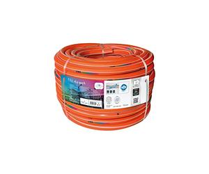 FITT NTS WORK 3/4" (19mm) 50m, Tubo ad alta visibilità per passaggio acqua in Cantieri Edili, Robusto e Flessibile a temperature rigide. Professionale