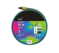 FITT PLUVIO 15 m - Tubo manichetta microforata a Tre Vie per irrigazione a Getto e impregnamento, per Uso Semi Professionale