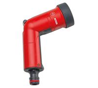 FITT YOYO - Pistola Multifunzione per Tubo da Giardino, con Regolazione Continua della Portata. Attacco a Scatto Standard, Rossa