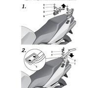 fittin shad h0vf82st - honda vfr 800 UNICA