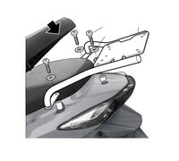 SHAD TOP MASTER KYMCO AGILITY 50 SR Raccordo topcase, nero