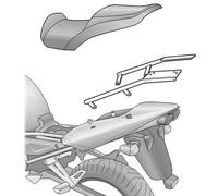 Shad Yamaha Fazer 1000 Top Case Rear Fitting Nero