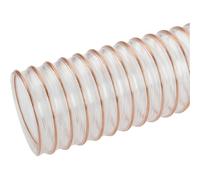 Fittingstore - Metro - Tubo a spirale in poliuretano a pressione pesante - Tubo di aspirazione - ignifugo, DIN 4102 B1 (adatto per alimenti, 20 mm (diametro interno)