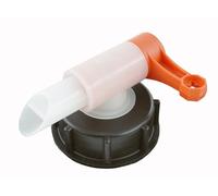 Fittingstore - Rubinetti di Scarico per Taniche in Plastica DIN 45/51/61 (per Filettatura Tanica Diametro Esterno: 60,5 mm)