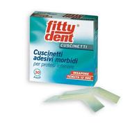 Fittydent Cuscinetti adesivi morbidi per protesi inferiore 30 pezzi