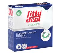 Fittydent Cuscinetti Adesivi Morbidi Per Protesi Inferiore 30 Pezzi