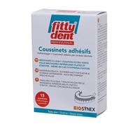 Fittydent Professionnel Cuscinetti Adesivi Fissaggio Extra Forte x15 - Adesivo dentale