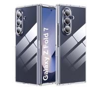 Fitudoos Compatibile con Cover Samsung Galaxy Z Fold 7,Antiurto,Ultra sottile,Custodia Posteriore in PC Trasparente - Trasparente