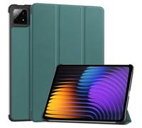 Fitudoos Cover Compatibile con Xiaomi Pad 7/Pad 7 Pro 11.2 Pollici,Ultra Sottile Leggero Copertura Intelligente, con Funzione di Supporto,Sospensione/riattivazione automatica,Verde.