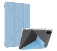 Fitudoos Cover per Xiaomi Redmi Pad 2 (Non applicabile alla versione 4G)- con Portastilo, custodia protettiva sottile origami magnetico, Anti-ingiallimento Acrilico Trasparente Cover- Blu