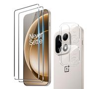 Fitudoos per Oneplus 15 [2 Pezzi] Vetro Temperato Pellicola protettiva + Proteggi Lenti per Fotocamera [ 1 Pezzi],9H Durezza Protezione Schermo,[Senza Bolle][Anti Graffi].