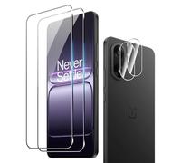 Fitudoos per Oneplus Nord CE 5 [2 Pezzi] Vetro Temperato Pellicola protettiva + Proteggi Lenti per Fotocamera [ 2 Pezzi],9H Durezza Protezione Schermo,[Senza Bolle][Anti Graffi].
