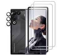 Fitudoos per RedMagic 11 Air [2 Pezzi] Vetro Temperato Pellicola protettiva + Proteggi Lenti per Fotocamera [1 Pezzi]+Strumento di Installazione Facile, [Senza Bolle][Anti Graffi].