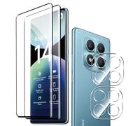 Fitudoos per Xiaomi Redmi Note 14 Pro 4G [2 Pezzi] 3D Vetro Temperato +Proteggi Lenti per Fotocamera [ 2 Pezzi],9H Durezza Vetro Temperato Protezione Schermo,[Senza Bolle][Anti Graffi].