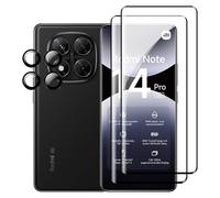 Fitudoos per Xiaomi Redmi Note 14 Pro 5G/Poco X7 5G [2 Pezzi] Vetro Temperato Pellicola Prottetiva +Proteggi Lenti per Fotocamera [ 1 Pezzi],[9H Durezza],[Senza Bolle][Anti Graffi].