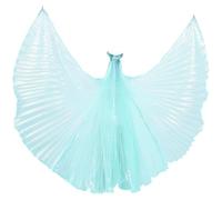 Fituenly Ali di Danza del Ventre per Bambini, Mantello, Ali D' per Bambini, Mantello in Filato Sinfonia, Accessori per Spettacoli di Danza, Ali Appese Collo per Ragazze