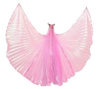 Fituenly Ali di Danza del Ventre per Bambini, Mantello, Ali D' per Bambini, Mantello in Filato Sinfonia, Accessori per Spettacoli di Danza, Ali Appese Collo per Ragazze