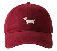 Fituenly Cappello Baseball Bassotto, Cappello Pescatore in Cotone Lavato, Berretto Baseball Ricamato, Cappello Sole Regolabile, Cappello Camionista, Cappello Hip-Hop per Uomo E