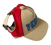 Fituenly Cappello Baseball Per Cani Visiera Per Cappellino Con Fori Per Le Orecchie Cappello Per Protezione Solare Per Animali Domestici All'aperto Per Cani Di Taglia Piccola E Media