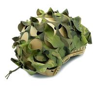 Fituenly Copertina 3D Copertura in Nylon Cover per Cover del Casco Camo Cover di Caccia al Casco Senza Casco