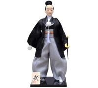 Fituenly Figurine Samurai Giapponesi, Ornamento Tradizionale Giapponese, Statua, Statua del Samurai della Casa delle Bambole Giapponese Decorazione della Casa del Ristorante di Sushi