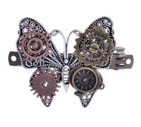 Fituenly Gear Wings, Fermagli per a Molla con Ali di Farfalla, Accessori per Vintage Punk Gotico per,
