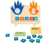 Fituenly Giocattolo Educativo per L'apprendimento dei Numeri per Bambini Piccoli - Giocattoli Matematici per Contare con Le, Forniture per Scuola Domestica per Manipolazioni Matematiche, Blocchi per