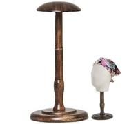 Fituenly Hat Display Stand Vintage Hat And cap Holden Stand Hat Caricch Replay per Cappellini E Parrucche